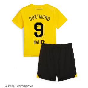 Borussia Dortmund Sebastien Haller #9 Kotipaita Lapsille 2023-24 Lyhythihainen (+ shortsit)